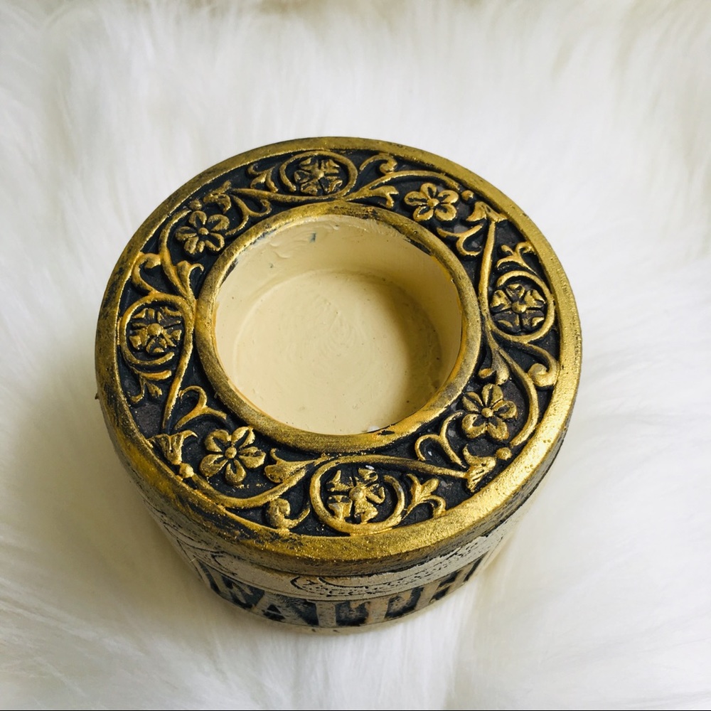FAITH candle 🕯 holder votive gold tea light - Picture 4 of 8